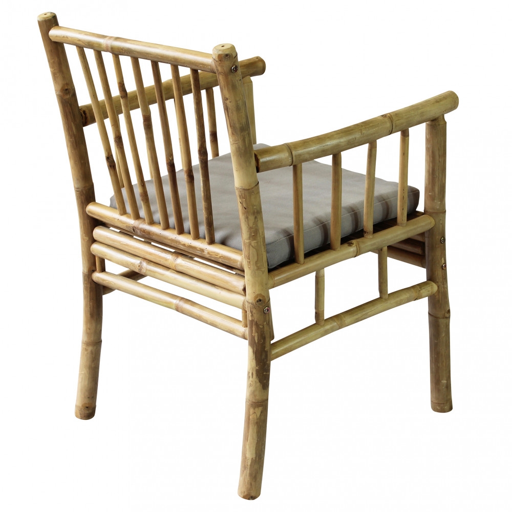 Poltrona in bamboo 57x57x82h - CarlisEDENYA