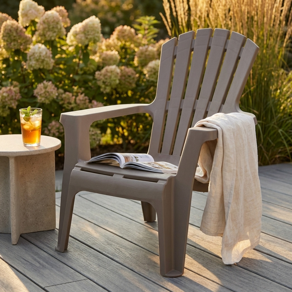 Poltrona Maryland Con braccioli Taupe...