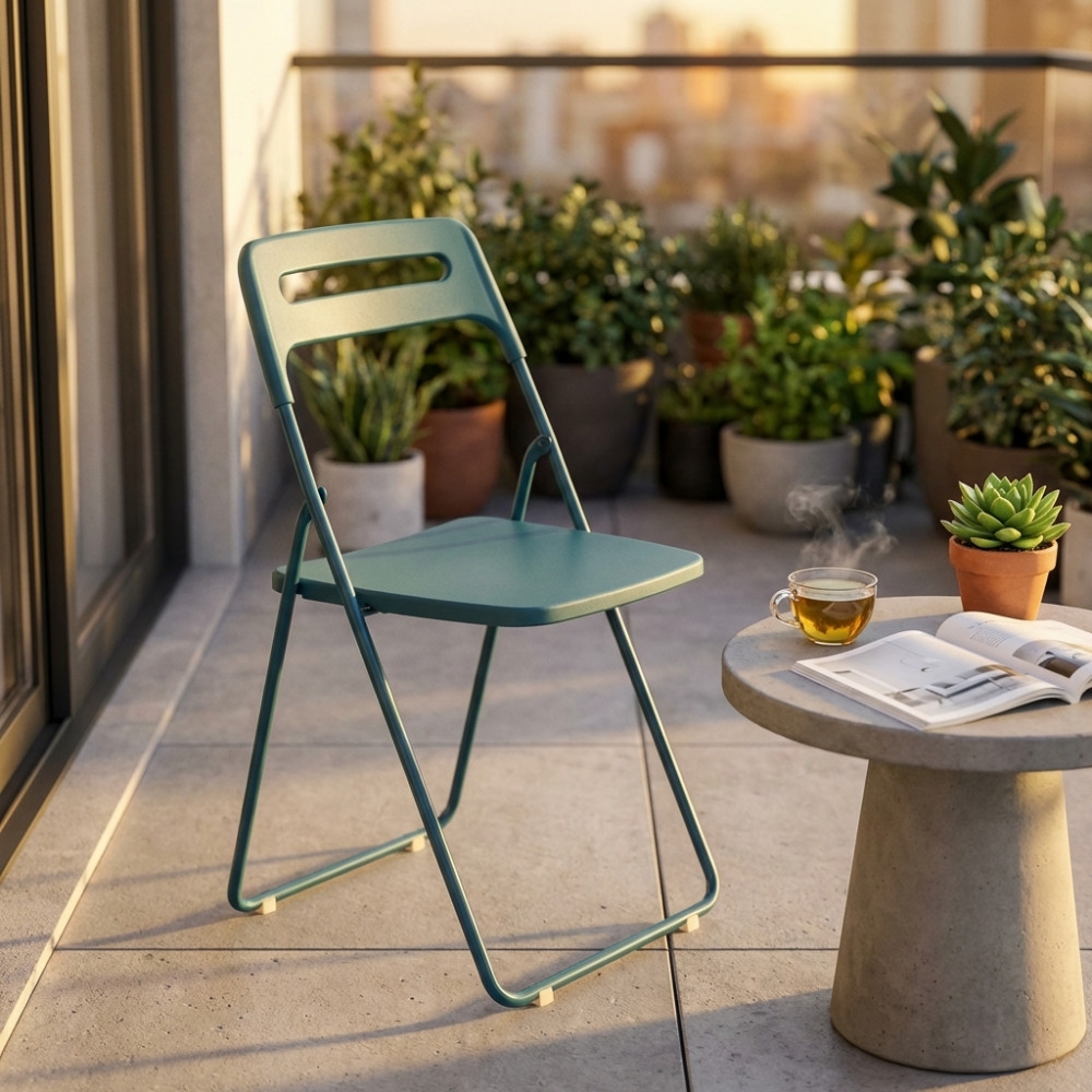 copy of Sedia in polipropilene impilabile antracite - HARMONIEEDENYA