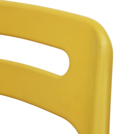 copy of Sedia in polipropilene impilabile antracite - HARMONIEEDENYA