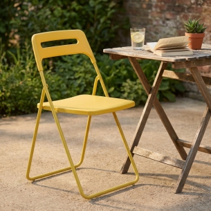 copy of Sedia in polipropilene impilabile antracite - HARMONIEEDENYA