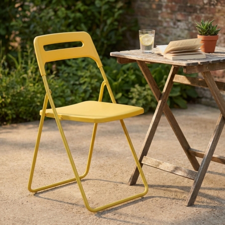 copy of Sedia in polipropilene impilabile antracite - HARMONIEEDENYA