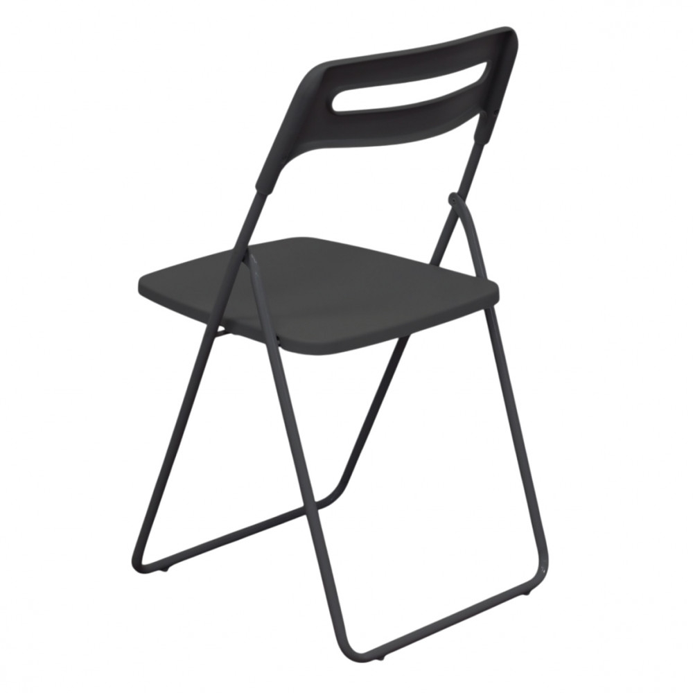 copy of Sedia in polipropilene impilabile antracite - HARMONIEEDENYA