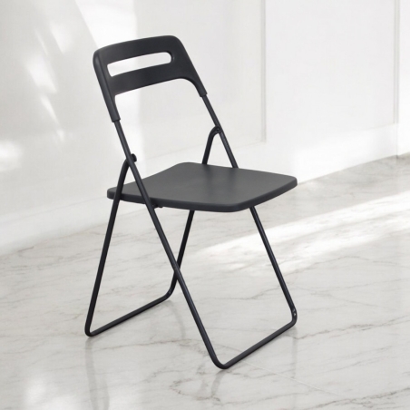 copy of Sedia in polipropilene impilabile antracite - HARMONIEEDENYA