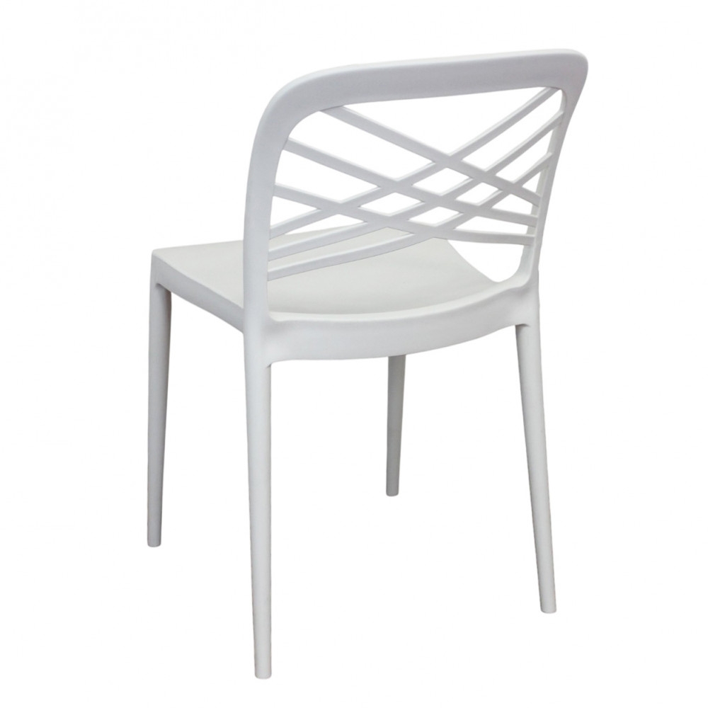 copy of Sedia in polipropilene impilabile antracite - HARMONIEEDENYA