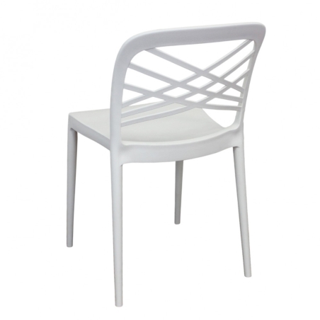 copy of Sedia in polipropilene impilabile antracite - HARMONIEEDENYA