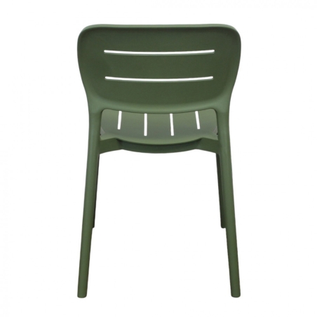 copy of Sedia in polipropilene impilabile antracite - HARMONIEEDENYA