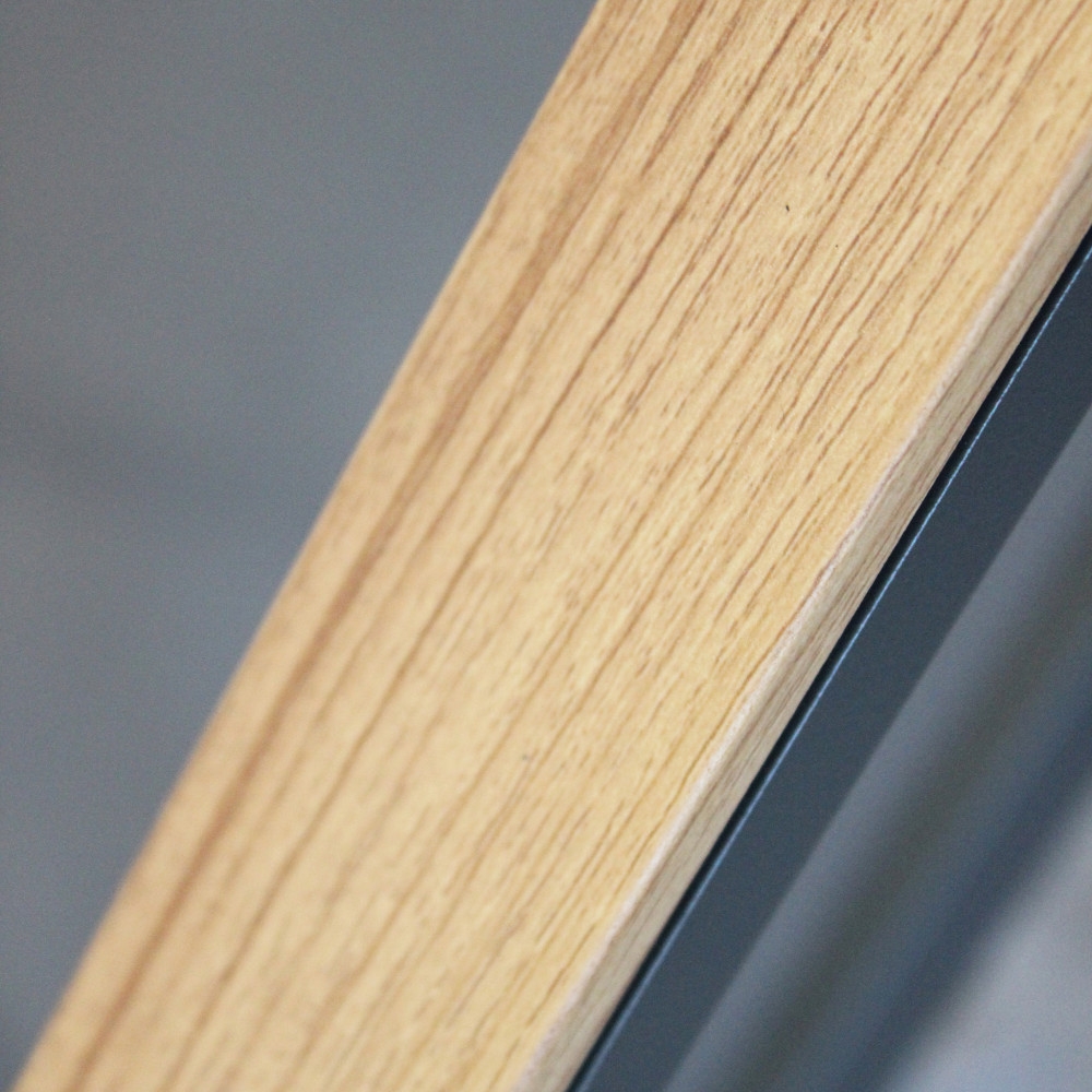 copy of Poltrona per esterno con braccioli in alluminio bianco impilabile - BROOKLYN -5