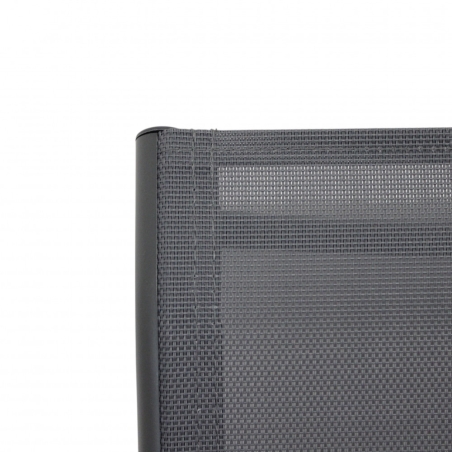 copy of Poltrona da giardino in allumino bianco e tessuto con braccioli - STAMFORDEDENYA