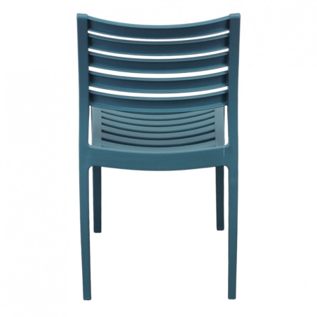 copy of Poltrona da giardino in allumino bianco e tessuto con braccioli - STAMFORDEDENYA