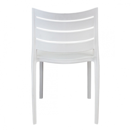 copy of Poltrona da giardino in allumino bianco e tessuto con braccioli - STAMFORDEDENYA