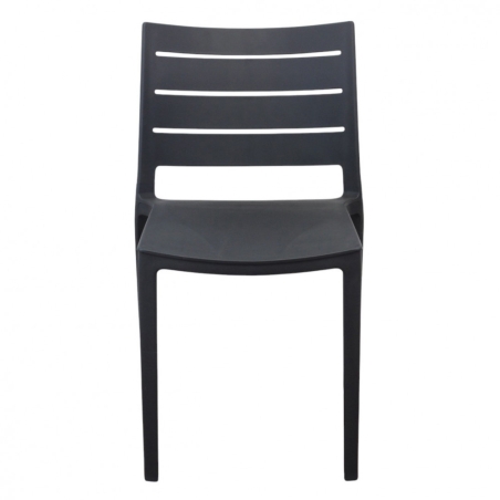 copy of Poltrona da giardino in allumino bianco e tessuto con braccioli - STAMFORDEDENYA