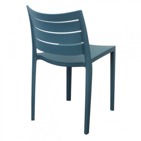 copy of Poltrona da giardino in allumino bianco e tessuto con braccioli - STAMFORDEDENYA