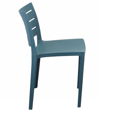 copy of Poltrona da giardino in allumino bianco e tessuto con braccioli - STAMFORDEDENYA