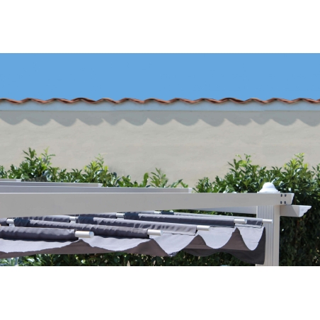 copy of Gazebo Astoria 3 X 3 Tortora Telo Grigio -10