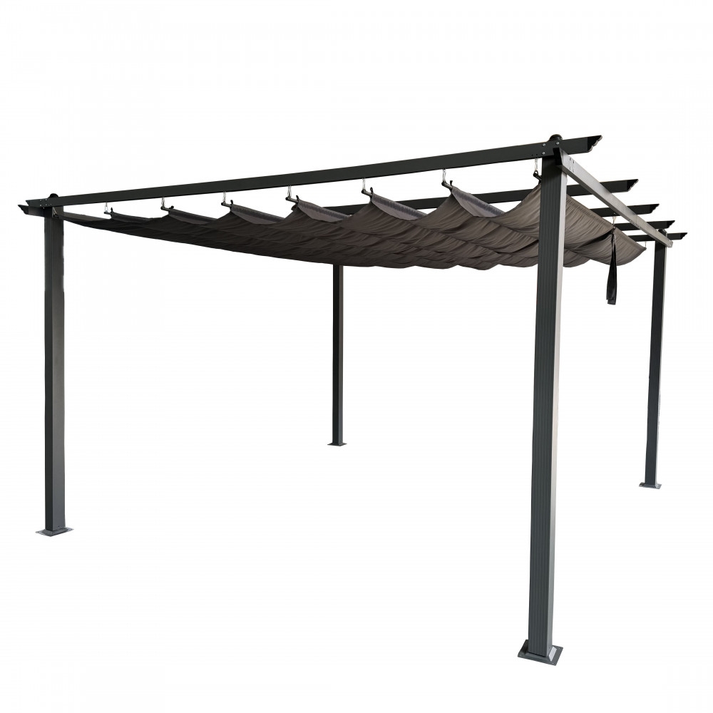 copy of Gazebo Astoria 3 X 3 Tortora Telo Grigio -3
