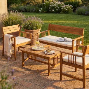 Salotto da giardino in...