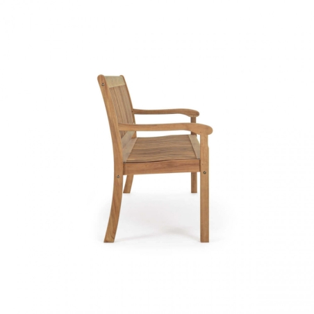 Panchina in legno di Acacia massiccio 120x62x88 h - 2 personeEDENYA