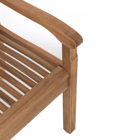 Panchina in legno di Acacia massiccio 120x62x88 h - 2 personeEDENYA