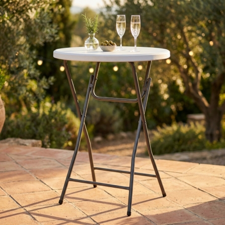 Tavolo rotondo catering pieghevole 60cmEDENYA