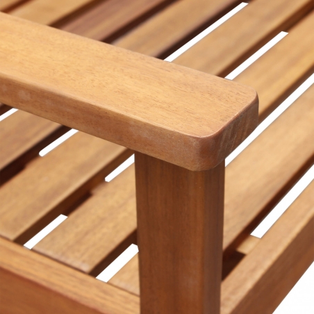 Panchina in legno di Acacia massiccio 135x59x85cm - MINERVAEDENYA