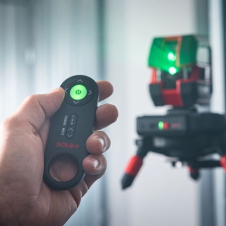 Staffa per laser radiocomandata SOLA RCB - Supporto motorizzato per livelle laser -3