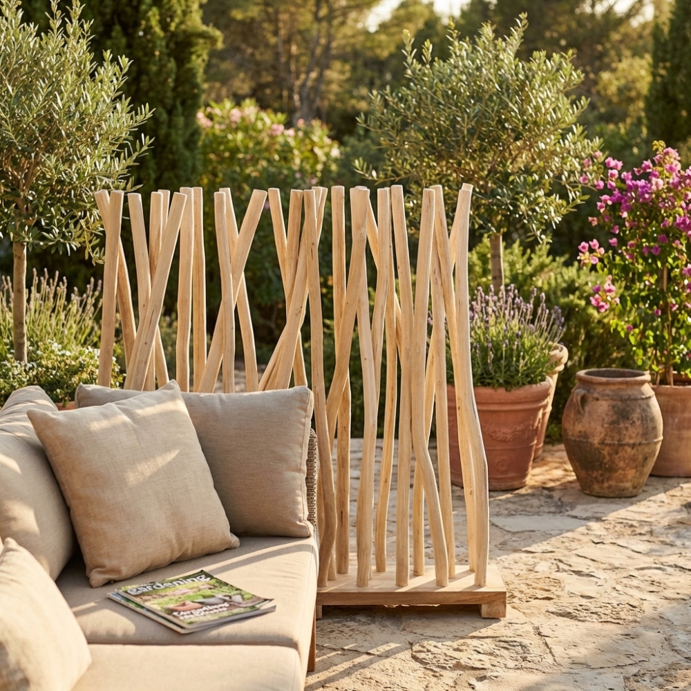 copy of Grigliato in legno 40x180 cm -2