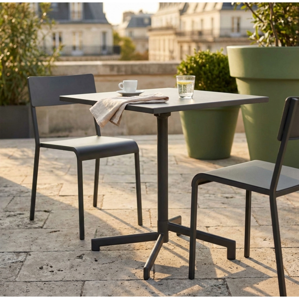 Tavolo Vega 70x70 - TaupeEDENYA