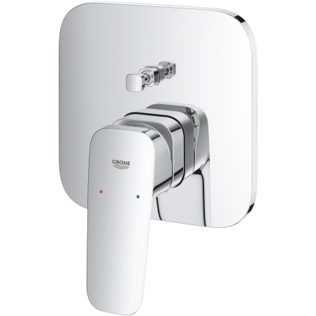 Miscelatore monocomando a 2 vie con deviatore GROHE Cubeo