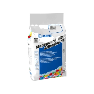Adesivo cementizio monocomponente elastico per i sistemi Mapeguard WP Adhesive 1K 4Kg -1