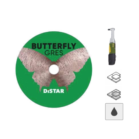 Disco diamantato Butterfly per gres porcellanato 45x0,6x5,8 DISTAR -6