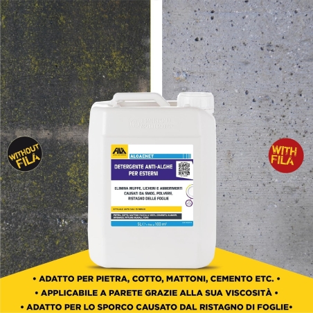 Detergente antialghe per esterni Algae Net Fila -5