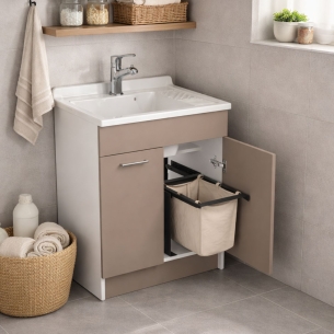 Lavatoio 75x50x86h cm Lindo Colavene Corda -1