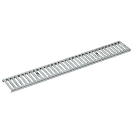 Griglia carrabile 13x100 acciaio zincata per canaletta Taurus 1351Z Dakota