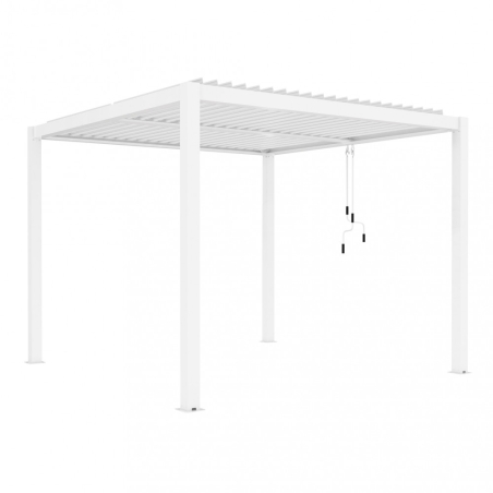 copy of Pergola bioclimatica 3x4 mt con copertura a lamelle frangisole -3