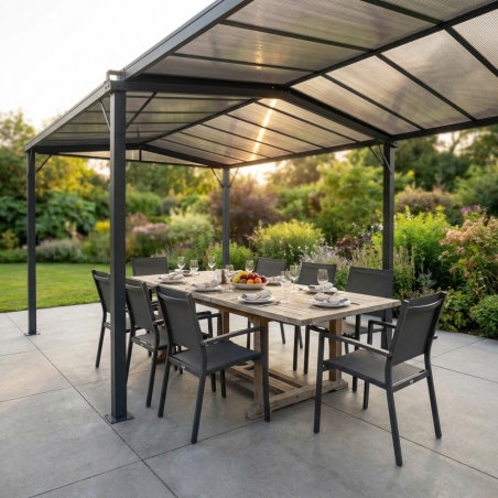 copy of Pergola bioclimatica 3x4 mt con copertura a lamelle frangisole -2