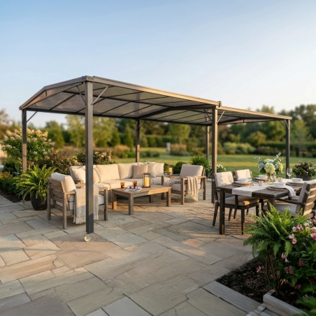 copy of Pergola bioclimatica 3x4 mt con copertura a lamelle frangisole -1