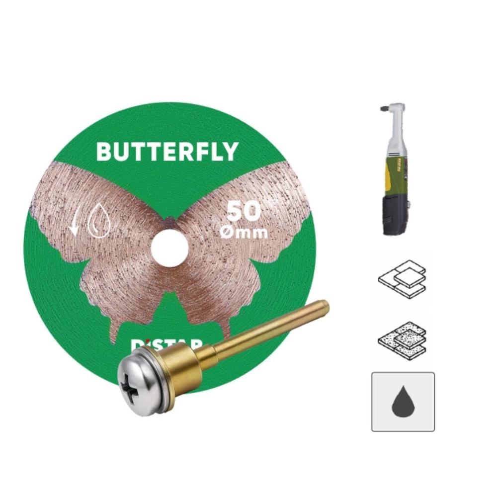 Disco diamantato Butterfly per gres porcellanato 50x0,6x5,8 -6