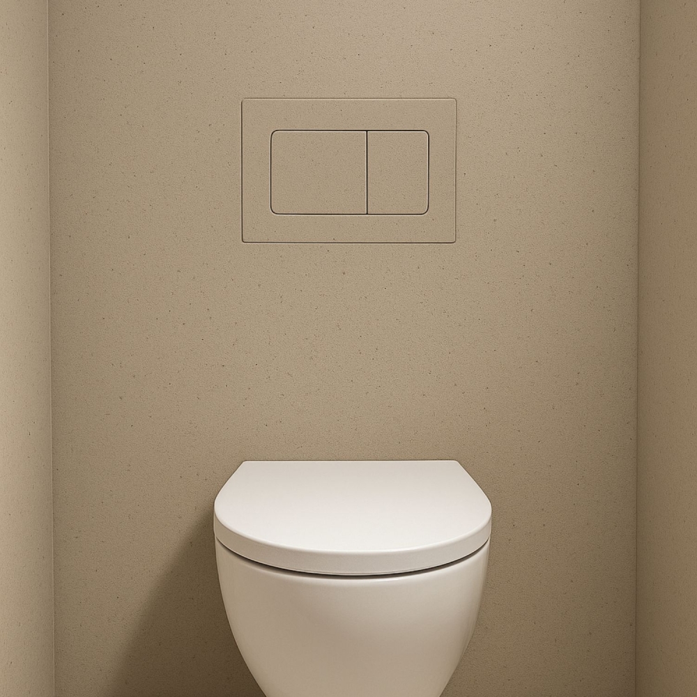 Sistema di scarico invisibile per Gheberit Ghost Flush DISTAR -3