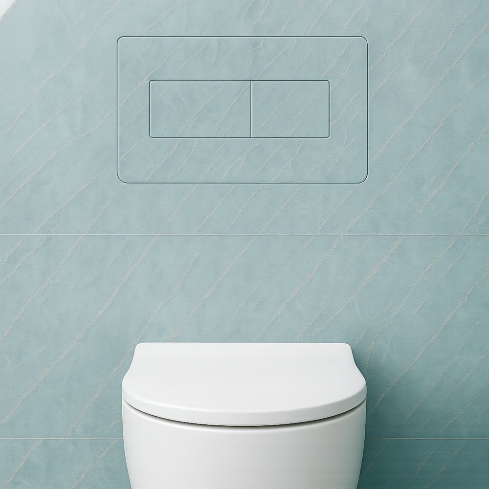 Sistema di scarico invisibile per Gheberit Ghost Flush DISTAR -4