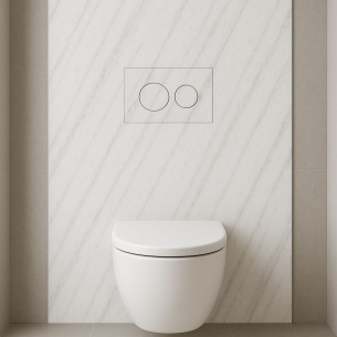 Sistema di scarico invisibile per Gheberit Ghost Flush DISTAR -1