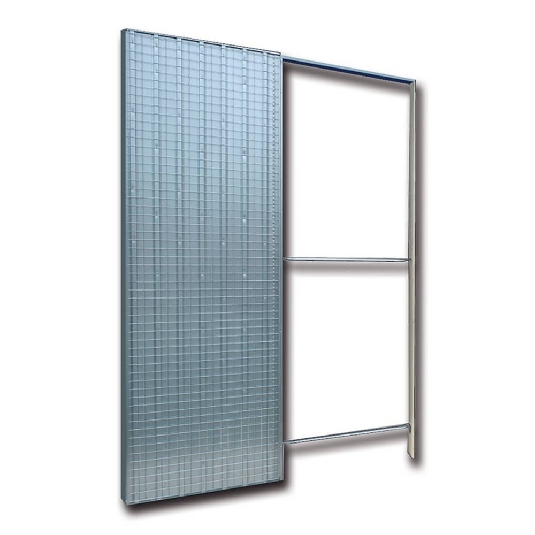 Contre-châssis porte coulissante unique pour enduit 125mm Scrignotech by Scrigno -2