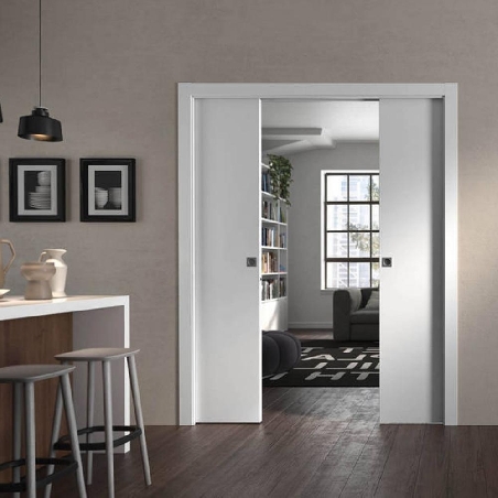 Contre-châssis double porte enduit 105 mm Scrignotech by Scrigno -4