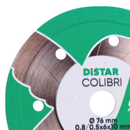 Disco da taglio diamantato Distar 76x0.8x10H Colibri -2