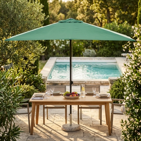 copy of Ombrellone palo centrale 3x4 mt Ecru - in alluminio verniciato da giardino e balconeEDENYA