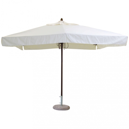 Ombrellone palo centrale 3x4 mt Beige - Venere De luxEDENYA