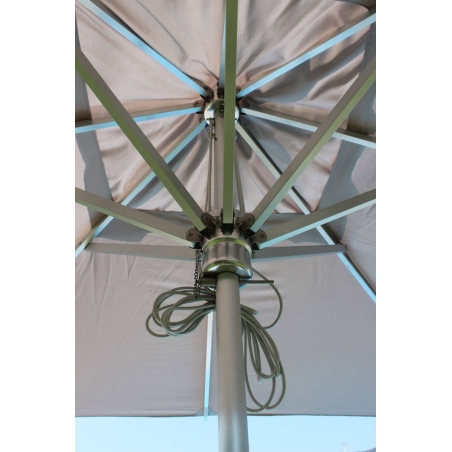 copy of Ombrellone Cristal P/C Alluminio 3 X 4EDENYA