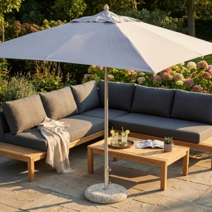 copy of Ombrellone Cristal P/C Alluminio 3 X 4EDENYA