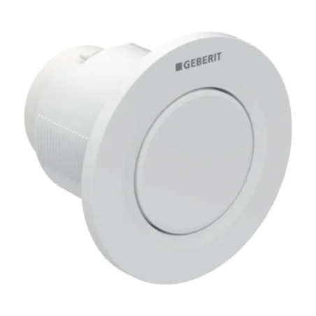Comando pneumatico monotasto bianco da incasso Geberit -1