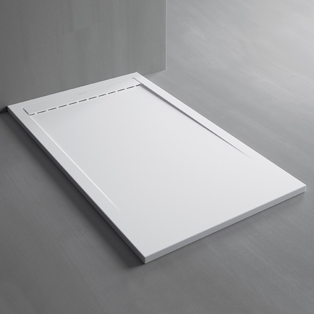 Piatto doccia bianco liscio 80x140 SMART Duplach -2